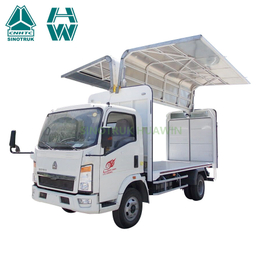 SINOTRUK HOWO 4X2 Wing Van Camion