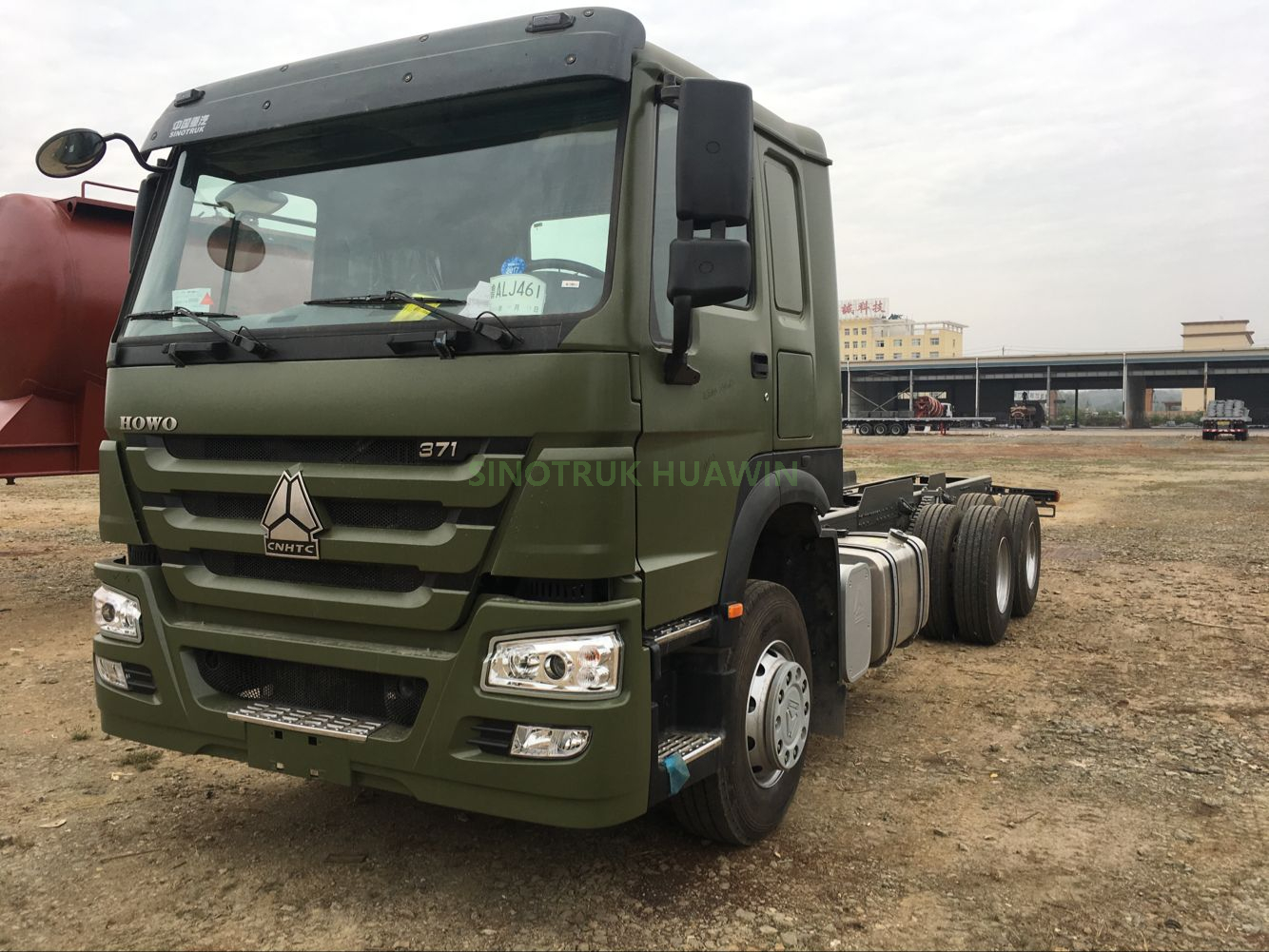 Châssis de cargaison de camion de cargaison de Sinotruk HOWO 6X4 371HP pour l'Ethiopie
