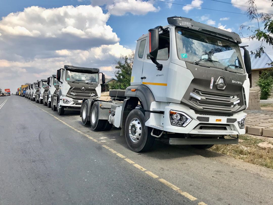 WHOO E7G Tractor Trucker et Roqueur de carburant pour la Zambie