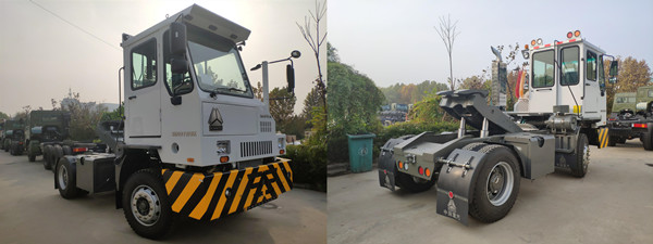 码头 牵引 牵引 车 车