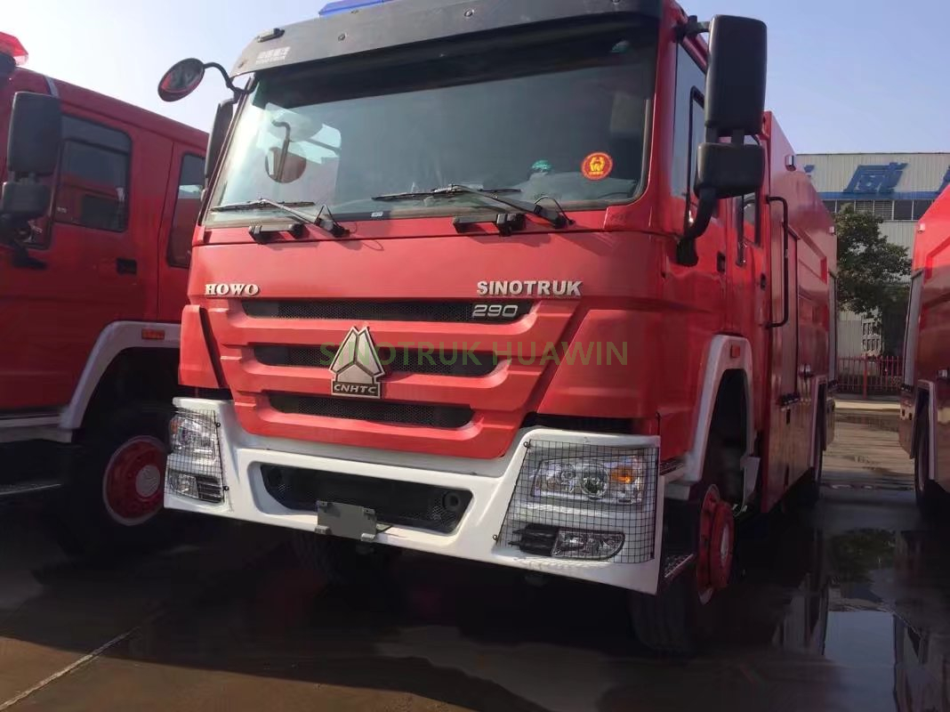Camion de lutte contre l'incendie HOWO 4X2
